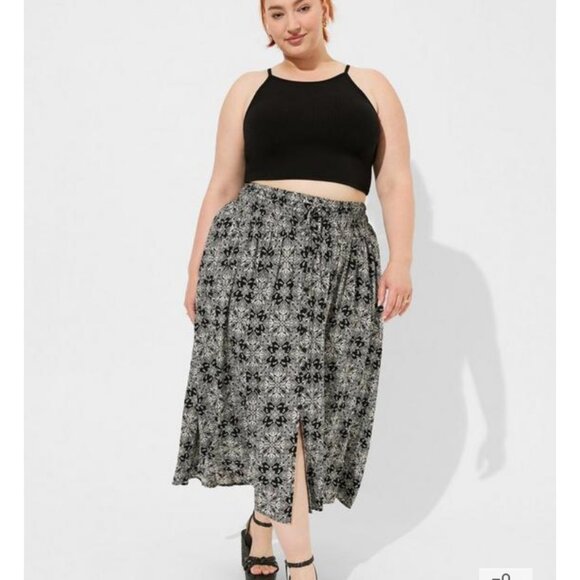 Torrid Bandana Print Skirt - Picture 1 of 6